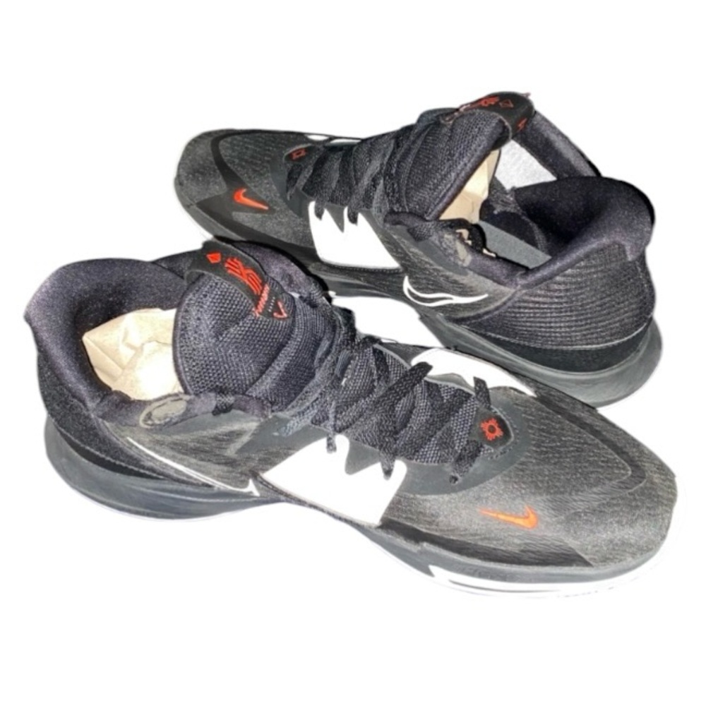 Nike Kyrie Low 5 Basketball Sneaker Black Bred Dominoes DJ6012-001 Men's Size 14 - Picture 5 of 9
